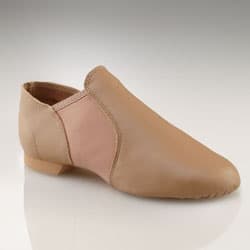 EJ2A Adult Slip-On Jazz Split Sole Stretch Boot - Black M 12.5