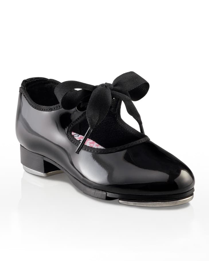 N625C Jr Tyette Tap - Black Patent M 5.5